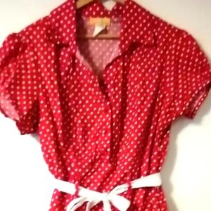 [ON HOLD] Retro polka dot dress